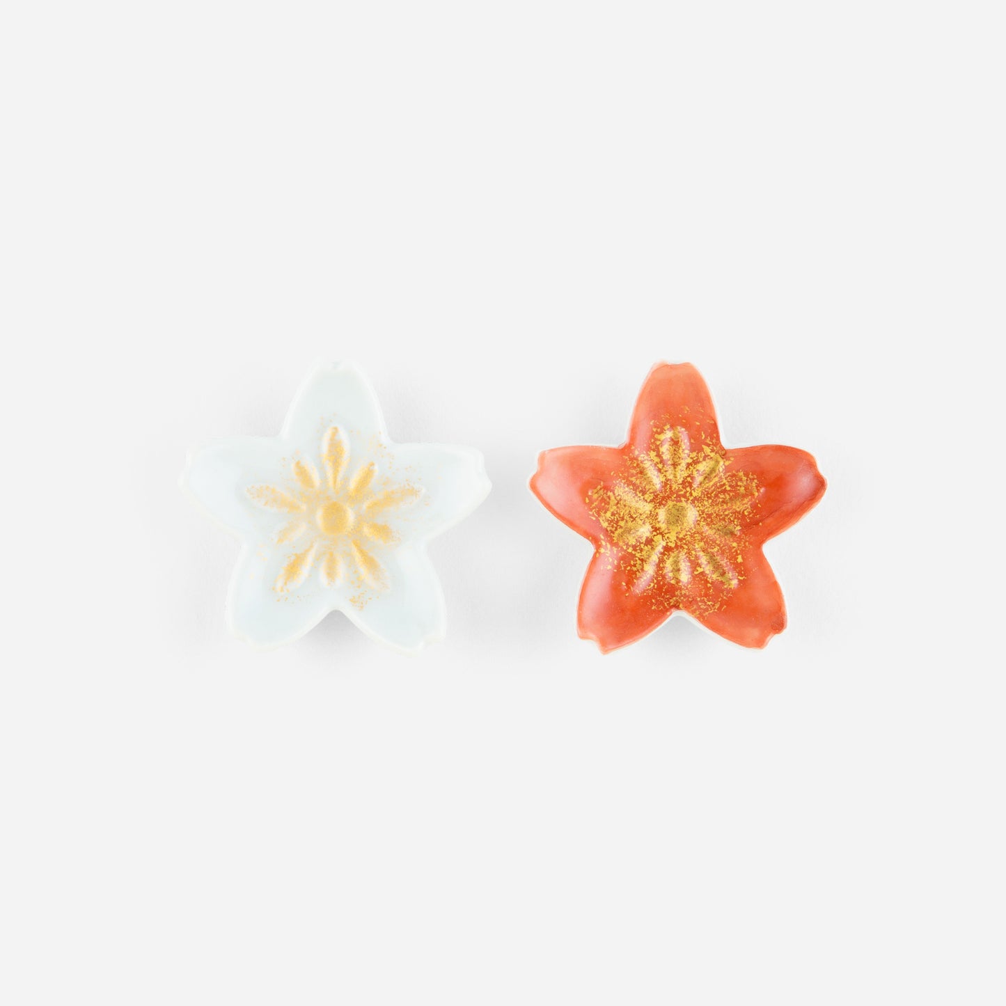 【西川貞三郎商店】箸置きペア 紅白桜