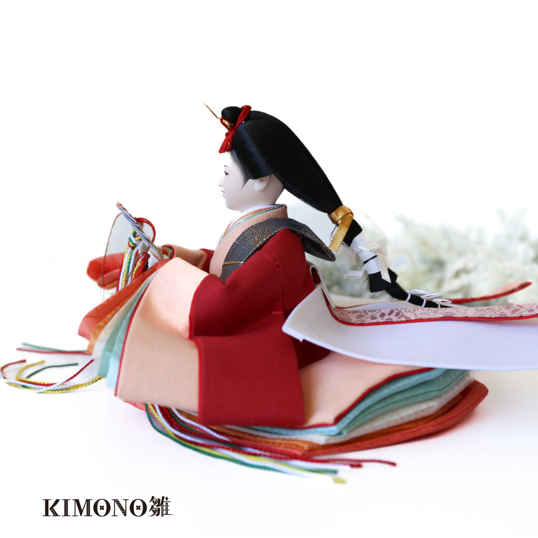 KIMONO Hina 4. Poupées décoratives en toile Prince et Princesse Smokey Grace