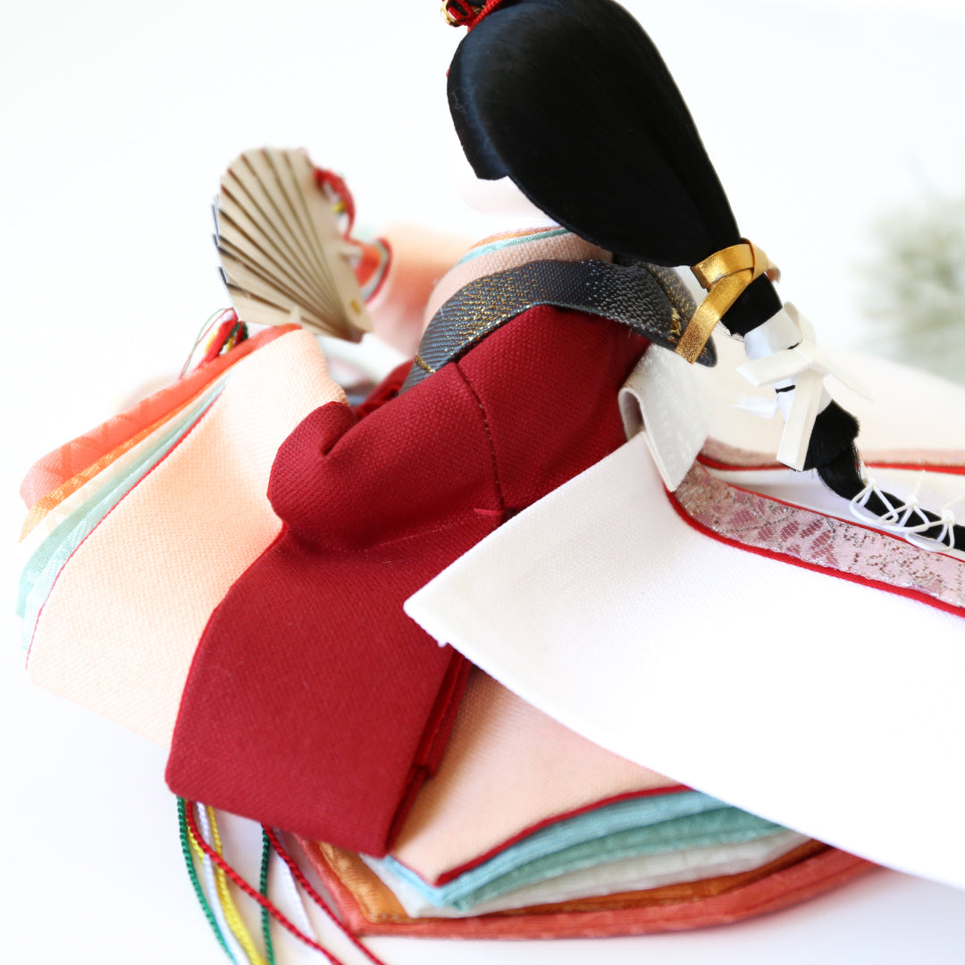 KIMONO Hina 4. Poupées décoratives en toile Prince et Princesse Smokey Grace