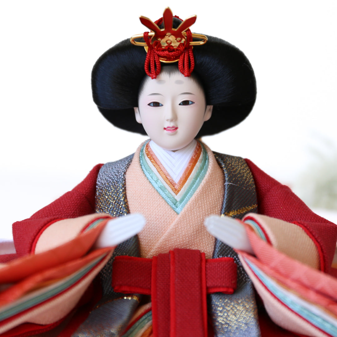 KIMONO Hina 4. Poupées décoratives en toile Prince et Princesse Smokey Grace