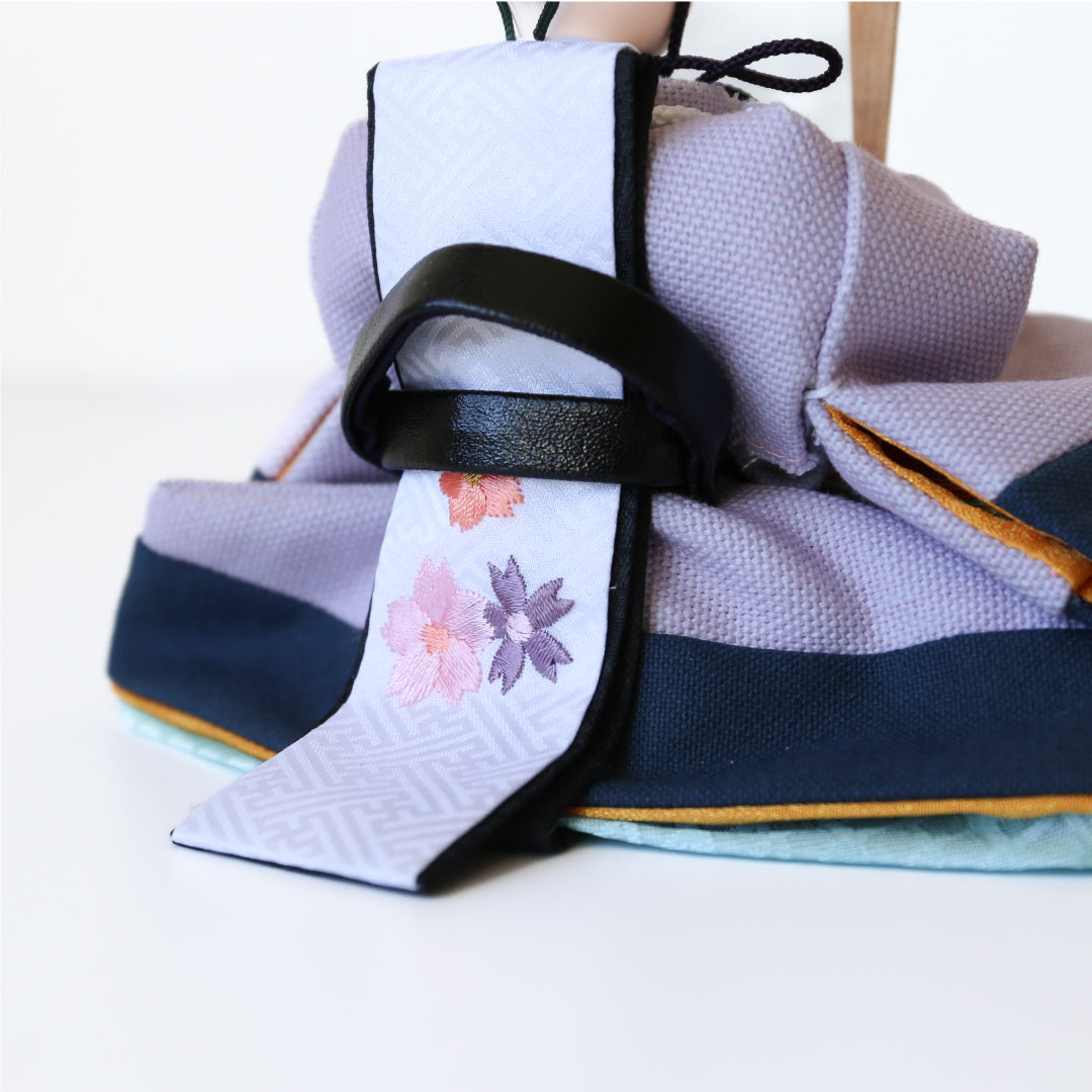 KIMONO Hina 4. Poupées décoratives en toile Prince et Princesse Smokey Grace