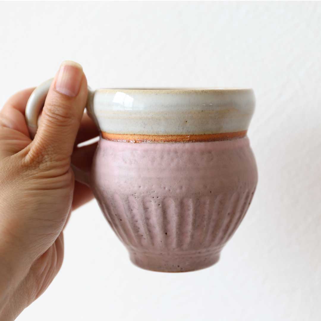 Mug, rose, Shinogi, Bukyo