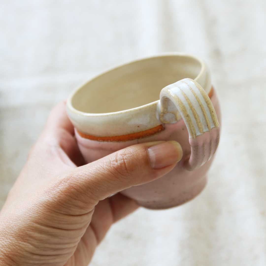Mug rose de Bukyo