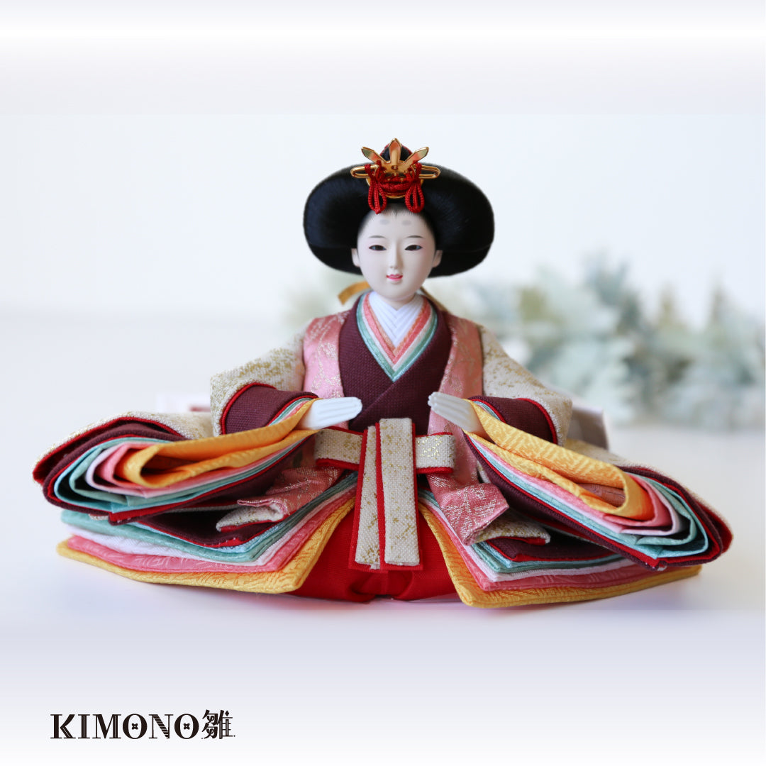 KIMONO Hina 5. Poupées en toile décoratives Prince et Princesse Candy Charm