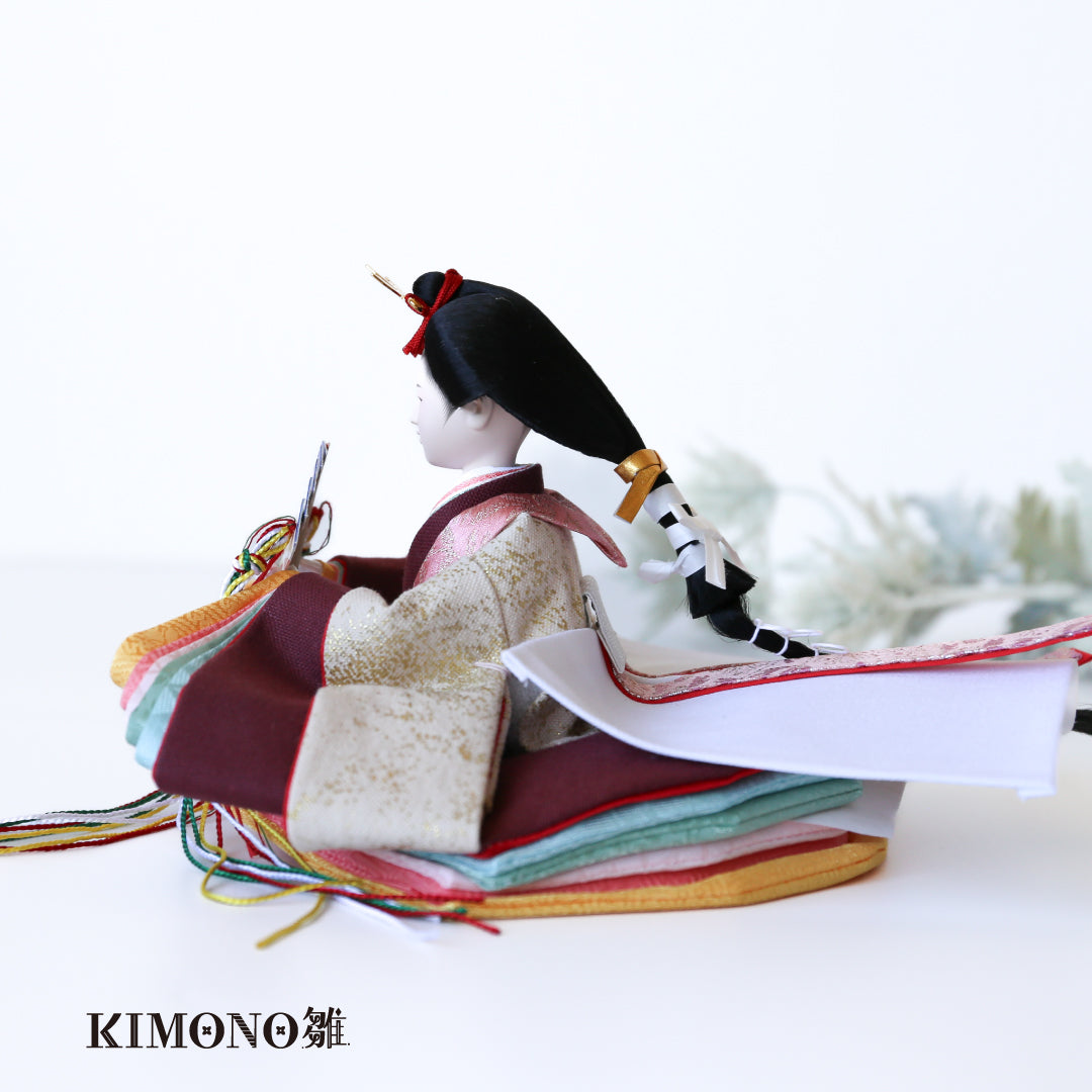 KIMONO Hina 5. Poupées en toile décoratives Prince et Princesse Candy Charm