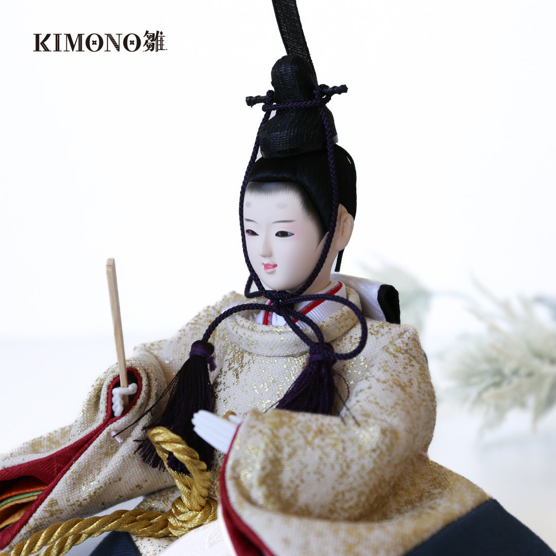 KIMONO Hina 5. Poupées en toile décoratives Prince et Princesse Candy Charm
