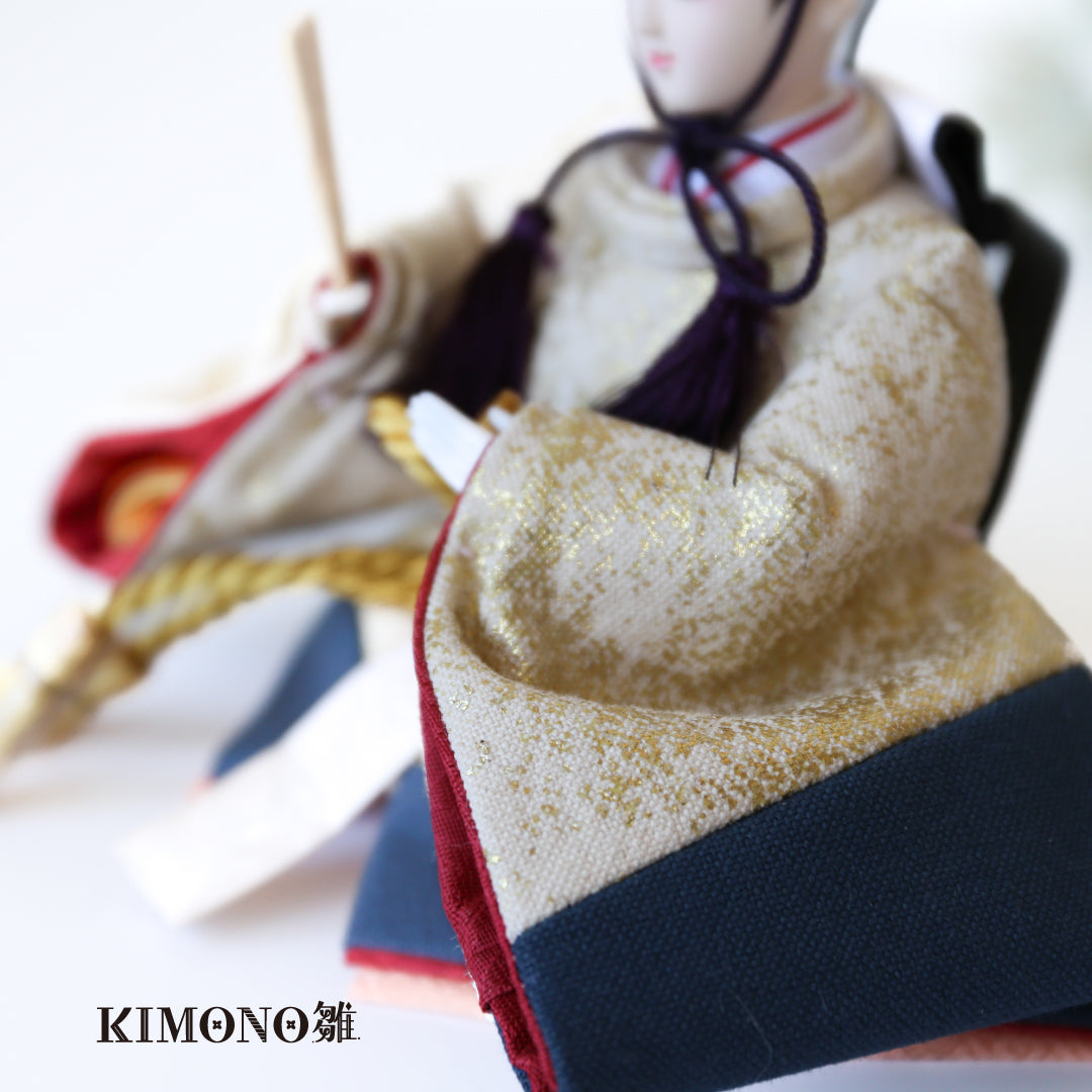 KIMONO Hina 5. Poupées en toile décoratives Prince et Princesse Candy Charm