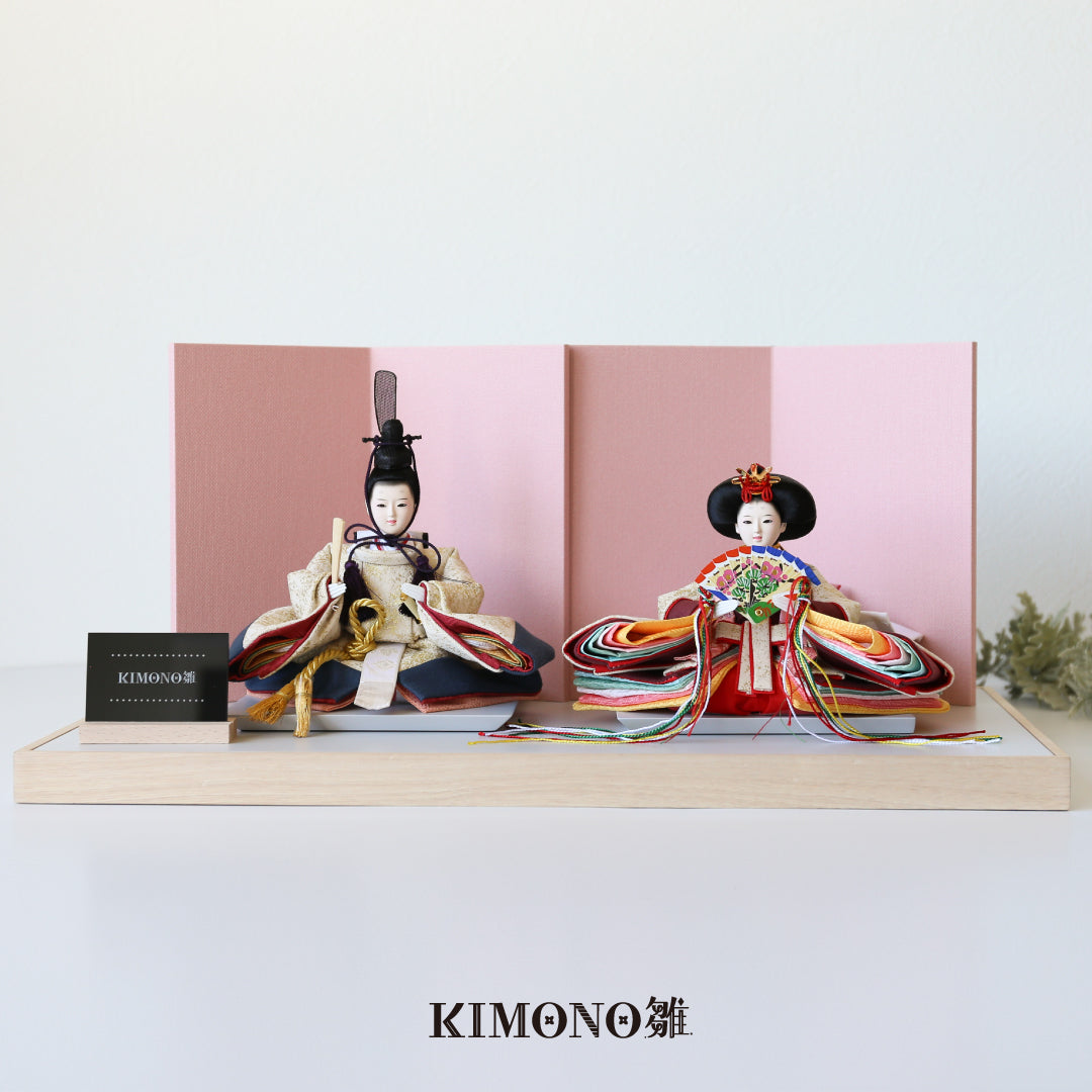 KIMONO Hina 5. Poupées en toile décoratives Prince et Princesse Candy Charm