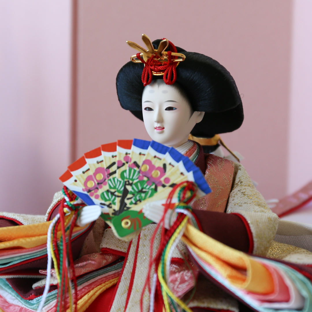 KIMONO Hina 5. Poupées en toile décoratives Prince et Princesse Candy Charm