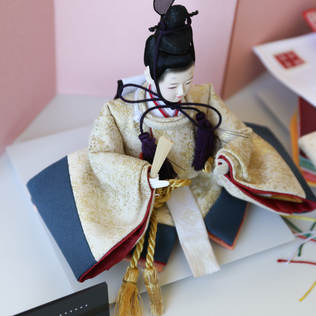 KIMONO Hina 5. Poupées en toile décoratives Prince et Princesse Candy Charm