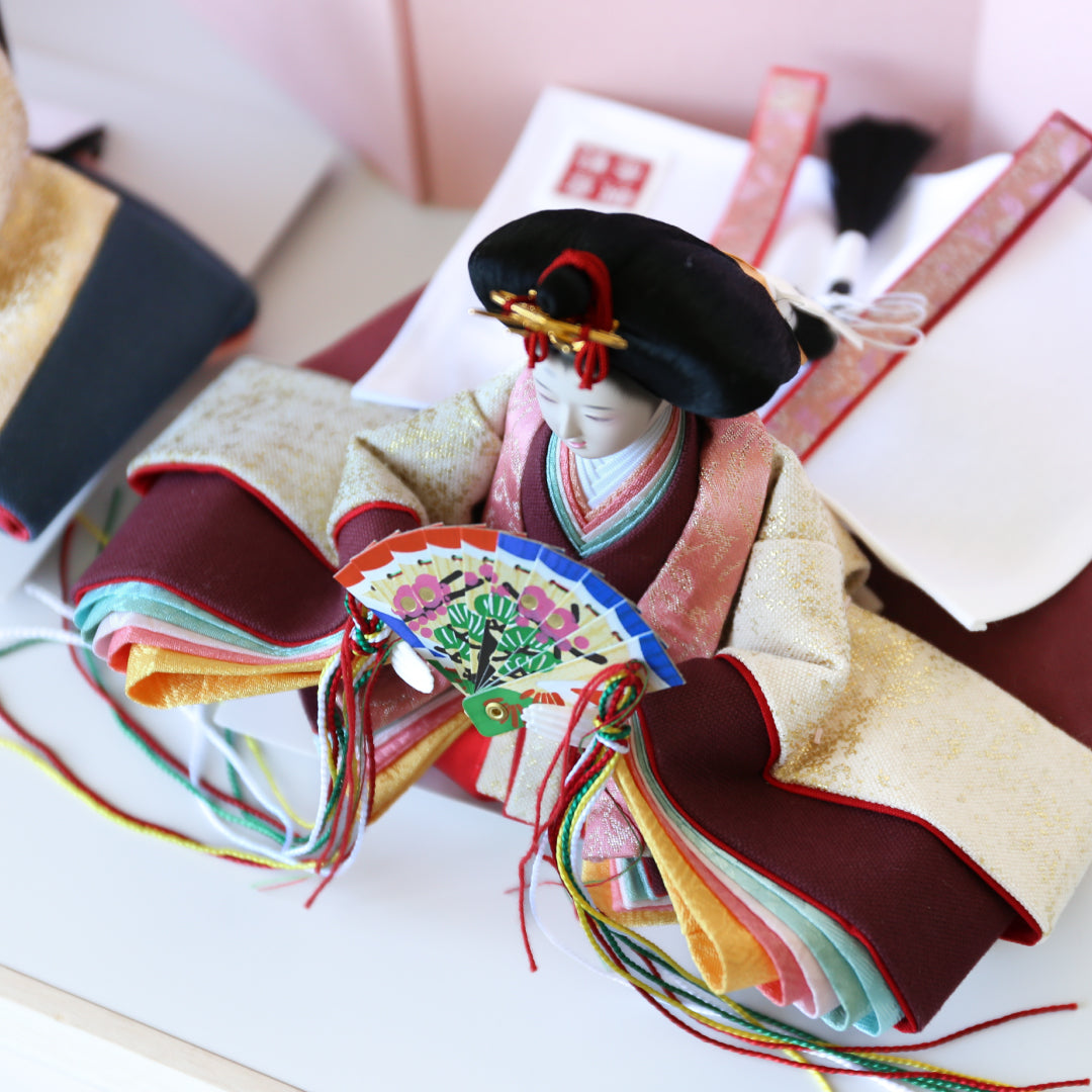 KIMONO Hina 5. Poupées en toile décoratives Prince et Princesse Candy Charm