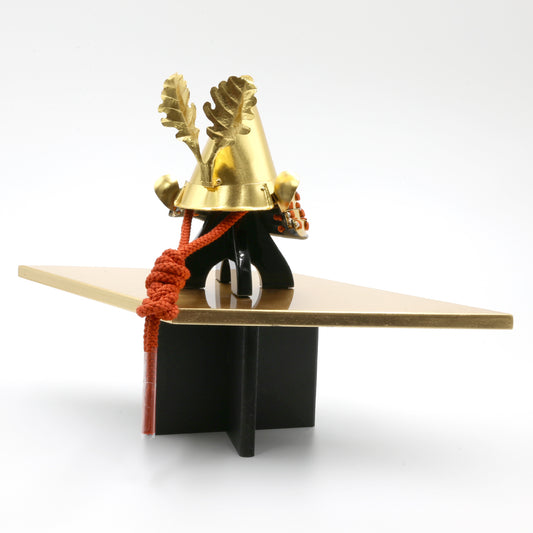 別所 実正 | 6号 柏葉前立 烏帽子兜 平飾り