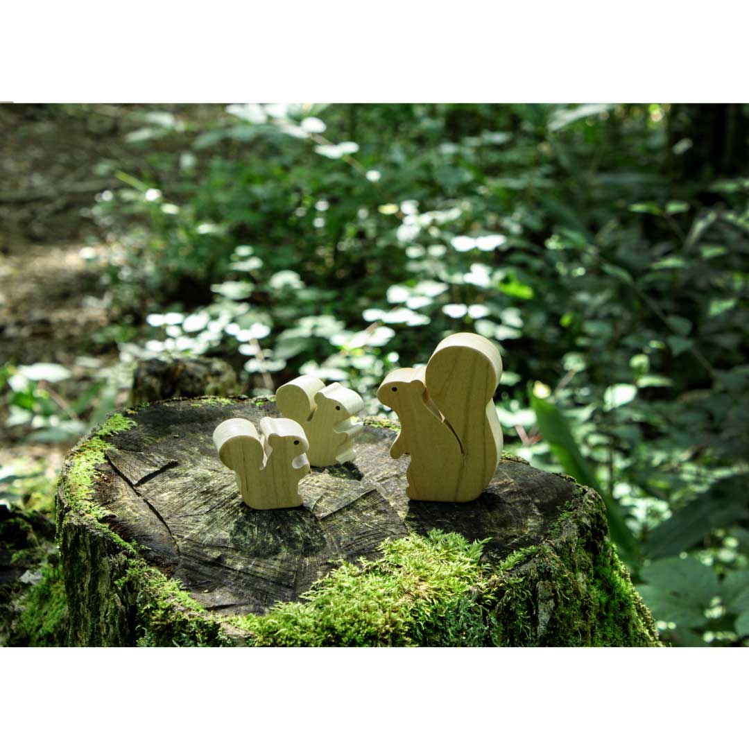 Blocs d'animaux de la forêt Oak Village