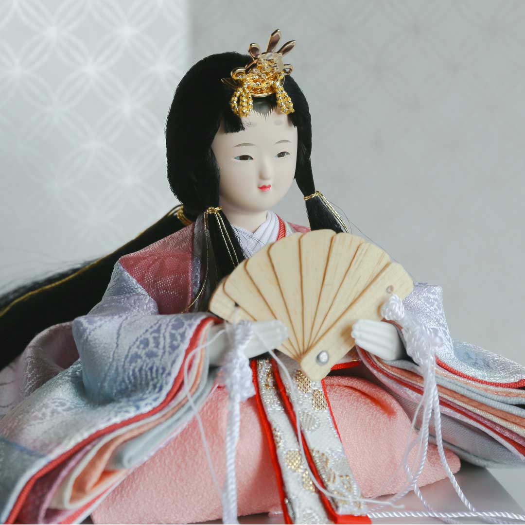 Couleurs saisonnières (hiver) - Tokiiro - Poupées impériales du prince et de la princesse Hina