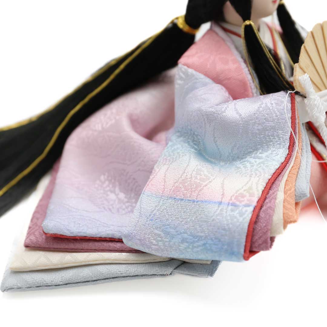 Couleurs saisonnières (hiver) - Tokiiro - Poupées impériales du prince et de la princesse Hina