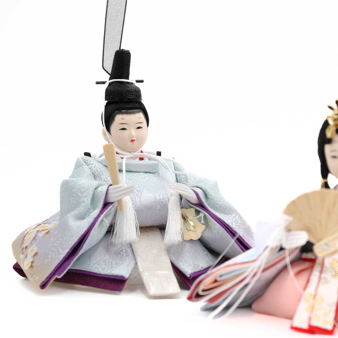 Couleurs saisonnières (hiver) - Tokiiro - Poupées impériales du prince et de la princesse Hina
