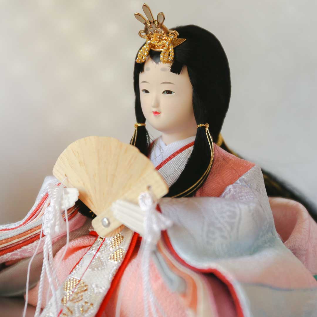 Couleurs saisonnières (hiver) - Tokiiro - Poupées impériales du prince et de la princesse Hina