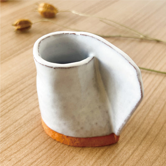 Mini flower vase, Hagi ware