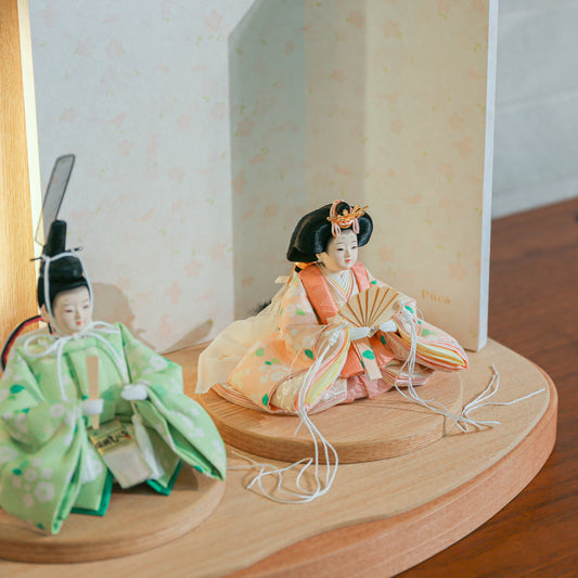 【Puca】花ころも 春-はる- 三曲屏風 プーカの衣装着【数量限定】