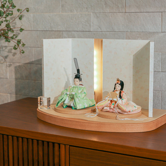 【Puca】花ころも 春-はる- 三曲屏風 プーカの衣装着【数量限定】