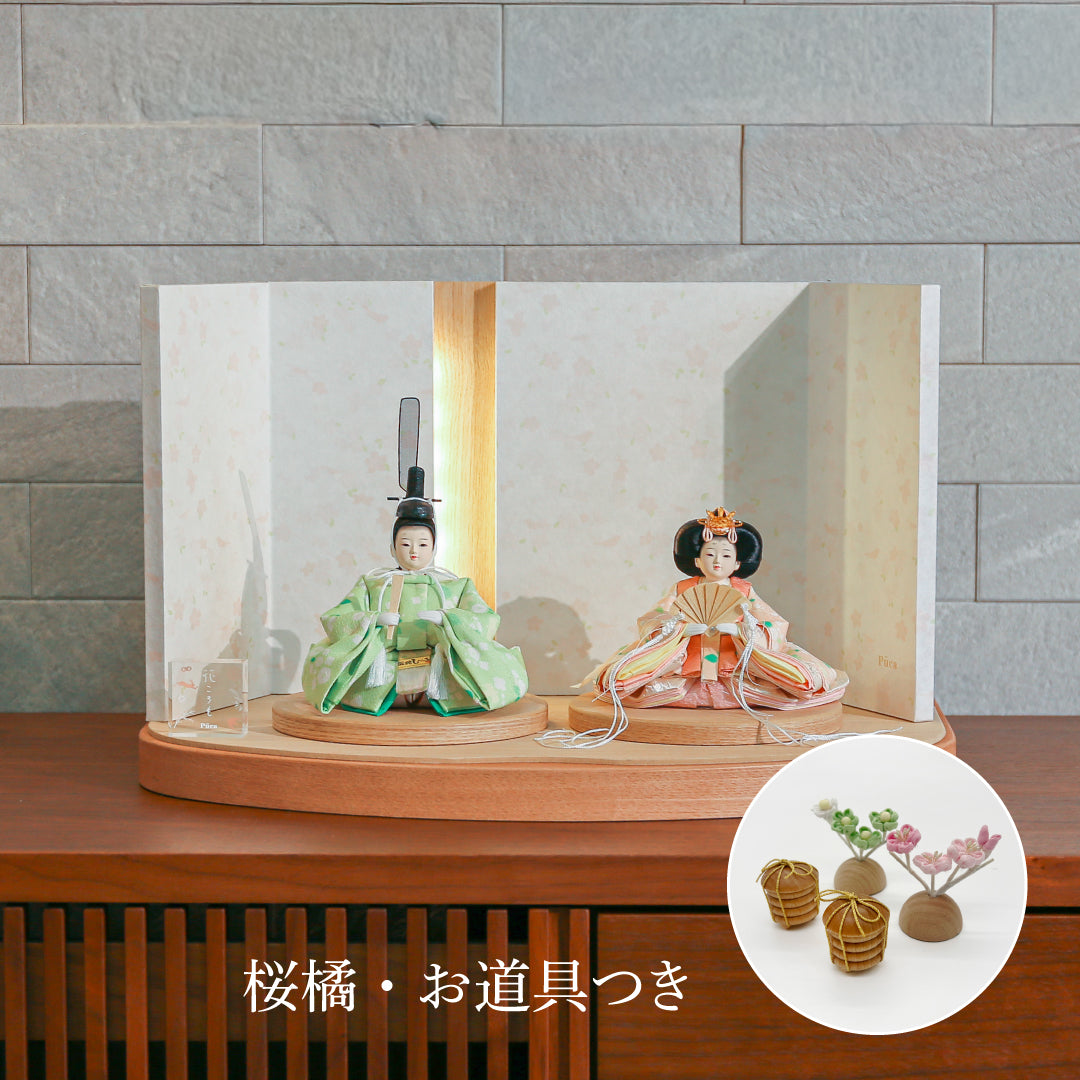 【Puca】花ころも 春-はる- 三曲屏風 プーカの衣装着【数量限定】