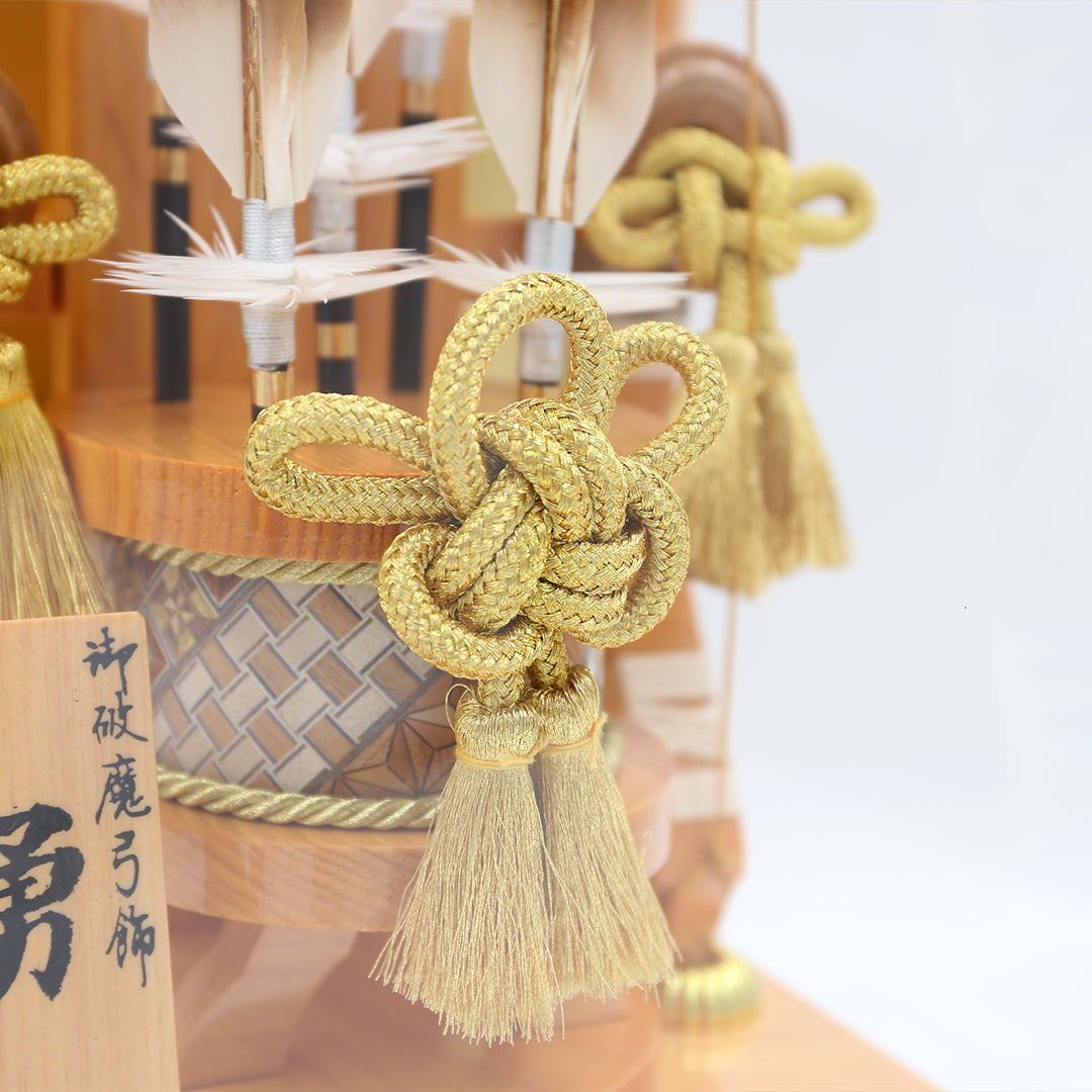 Cypress wood No. 13 Hamayumi bow case decoration Yu