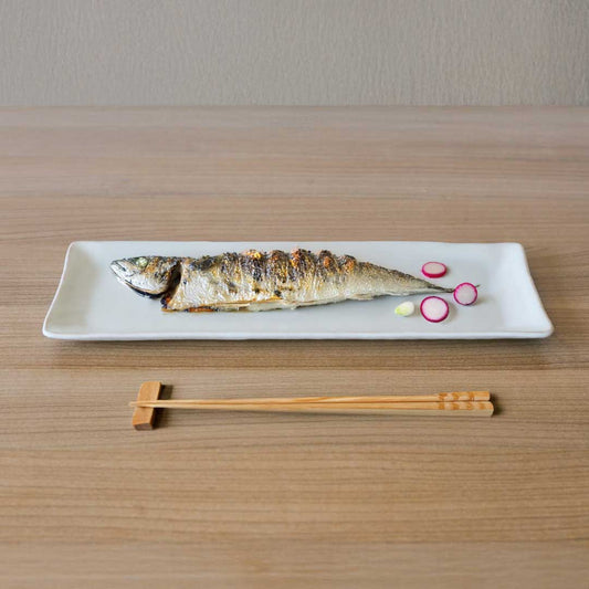 長板皿 角皿 ミシマ 【陶の杜】