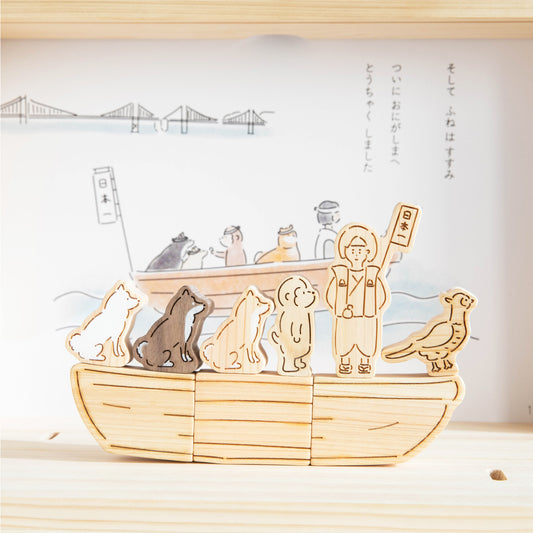 森の小さな絵本劇場 ももたろう