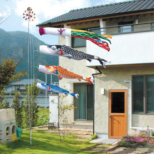 慶祝の鯉【吉兆】ガーデン6点セット