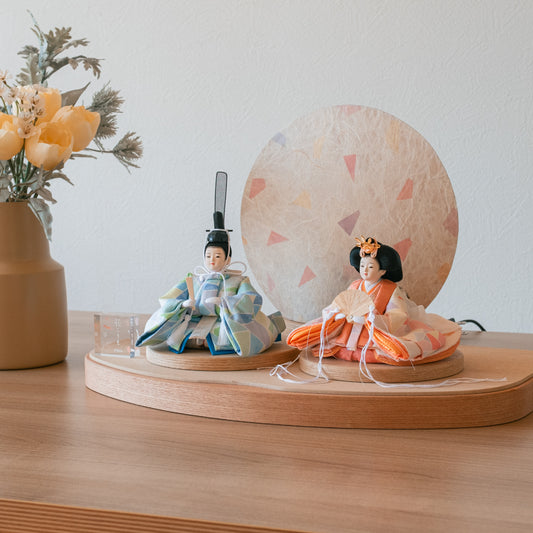 花ころも 琥珀-こはく- 和紙あかり プーカの衣装着 Puca【数量限定】