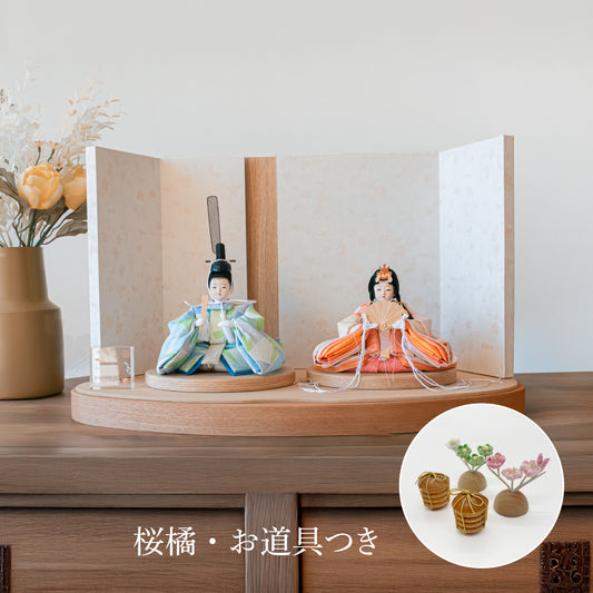 【Puca】花ころも 琥珀-こはく- 三曲屏風 プーカの衣装着【数量限定】