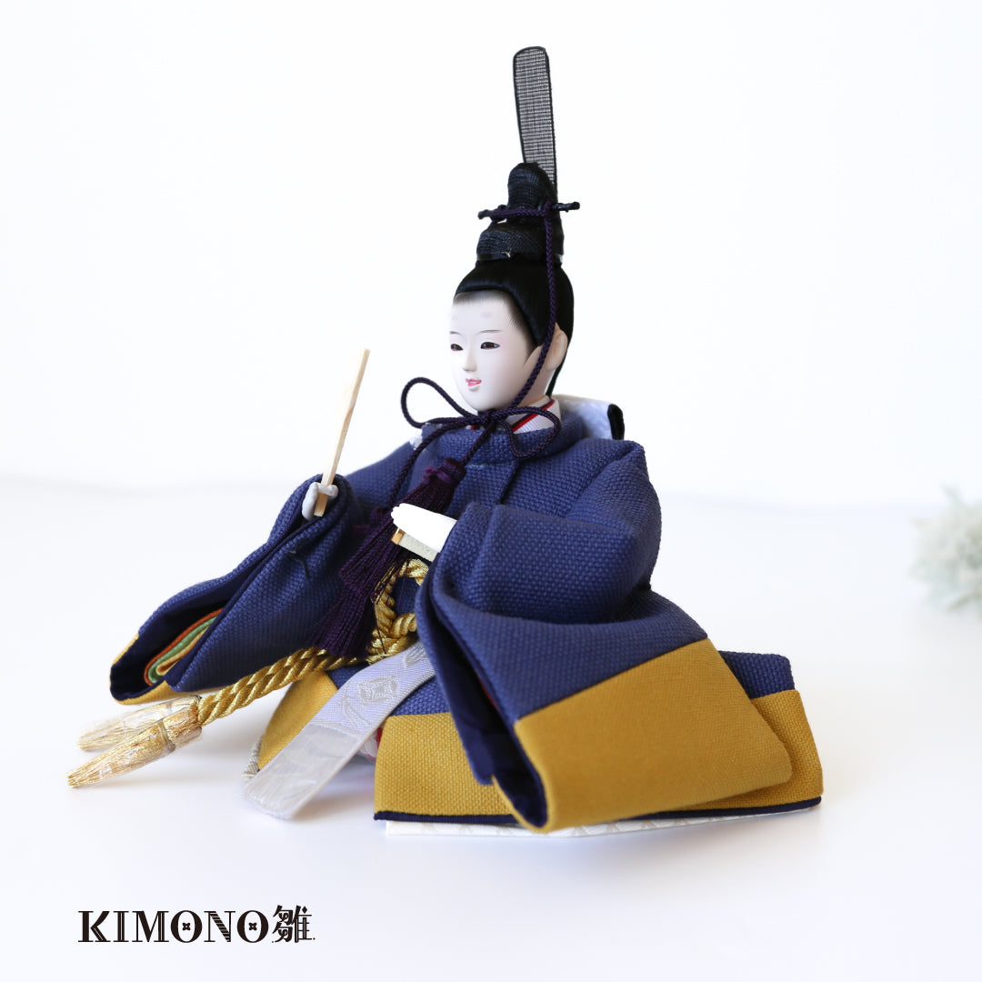 KIMONO Hina Doll 3. Mode Cherry (Mode Cherry) Prince et Princesse Décoration Poupée en toile