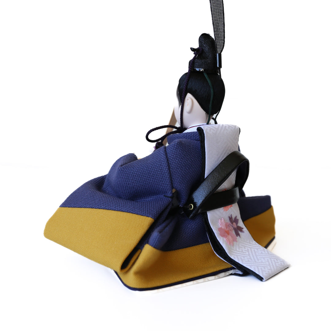 KIMONO Hina Doll 3. Mode Cherry (Mode Cherry) Prince et Princesse Décoration Poupée en toile