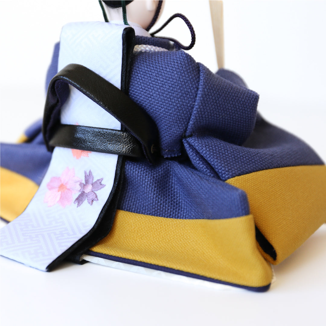 KIMONO Hina Doll 3. Mode Cherry (Mode Cherry) Prince et Princesse Décoration Poupée en toile