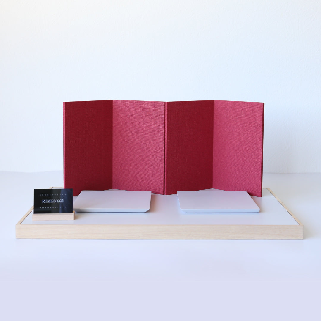 KIMONO Hina Doll 3. Mode Cherry (Mode Cherry) Prince et Princesse Décoration Poupée en toile