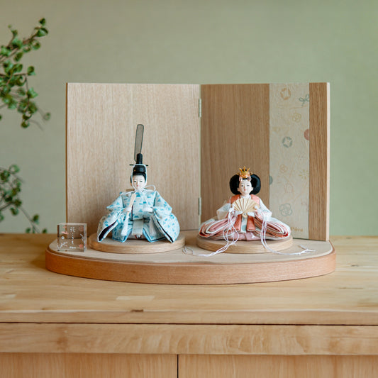 【Puca】花ころも のしめ 二曲屏風 プーカの衣装着【数量限定】