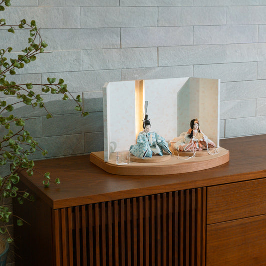 【Puca】花ころも のしめ 三曲屏風  プーカの衣装着【数量限定】