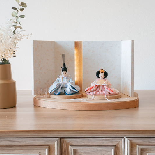 【Puca】花ころも 七宝-しっぽう- 三曲屏風 プーカの衣装着【数量限定】