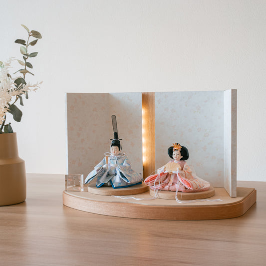 【Puca】花ころも 七宝-しっぽう- 三曲屏風 プーカの衣装着【数量限定】