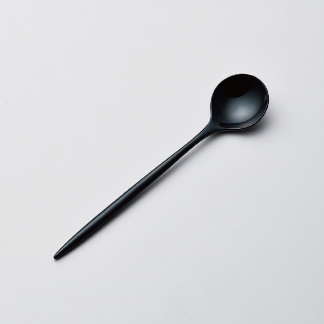 SUGATA Black スプーン・フォークセット Smallサイズ