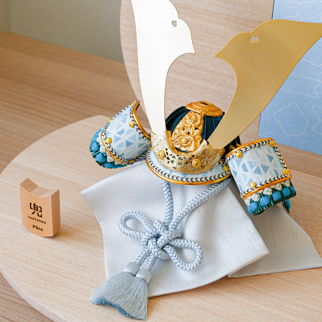 【Puca】TANTANGO兜 ボリュームセット【たんたんごセット】 本格コンパクト兜飾り 五月飾り たんたんご 鯉のぼり