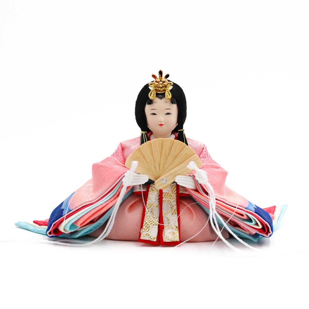 Couleur saisonnière Akebono (printemps) - Tokiiro - Décoration Prince et Princesse Poupée Hina