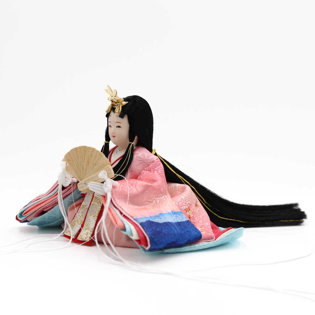 Couleur saisonnière Akebono (printemps) - Tokiiro - Décoration Prince et Princesse Poupée Hina