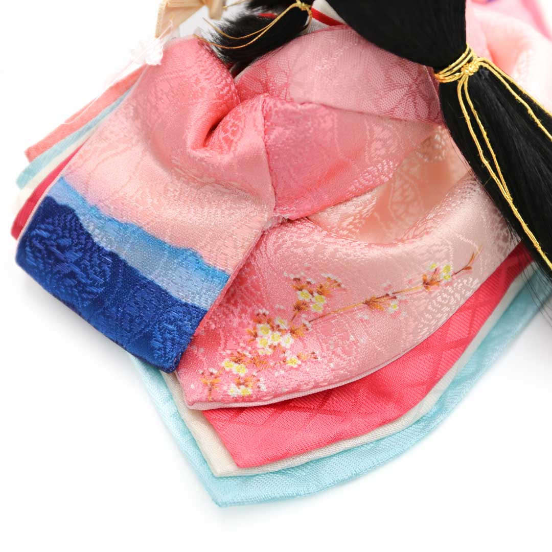 Couleur saisonnière Akebono (printemps) - Tokiiro - Décoration Prince et Princesse Poupée Hina