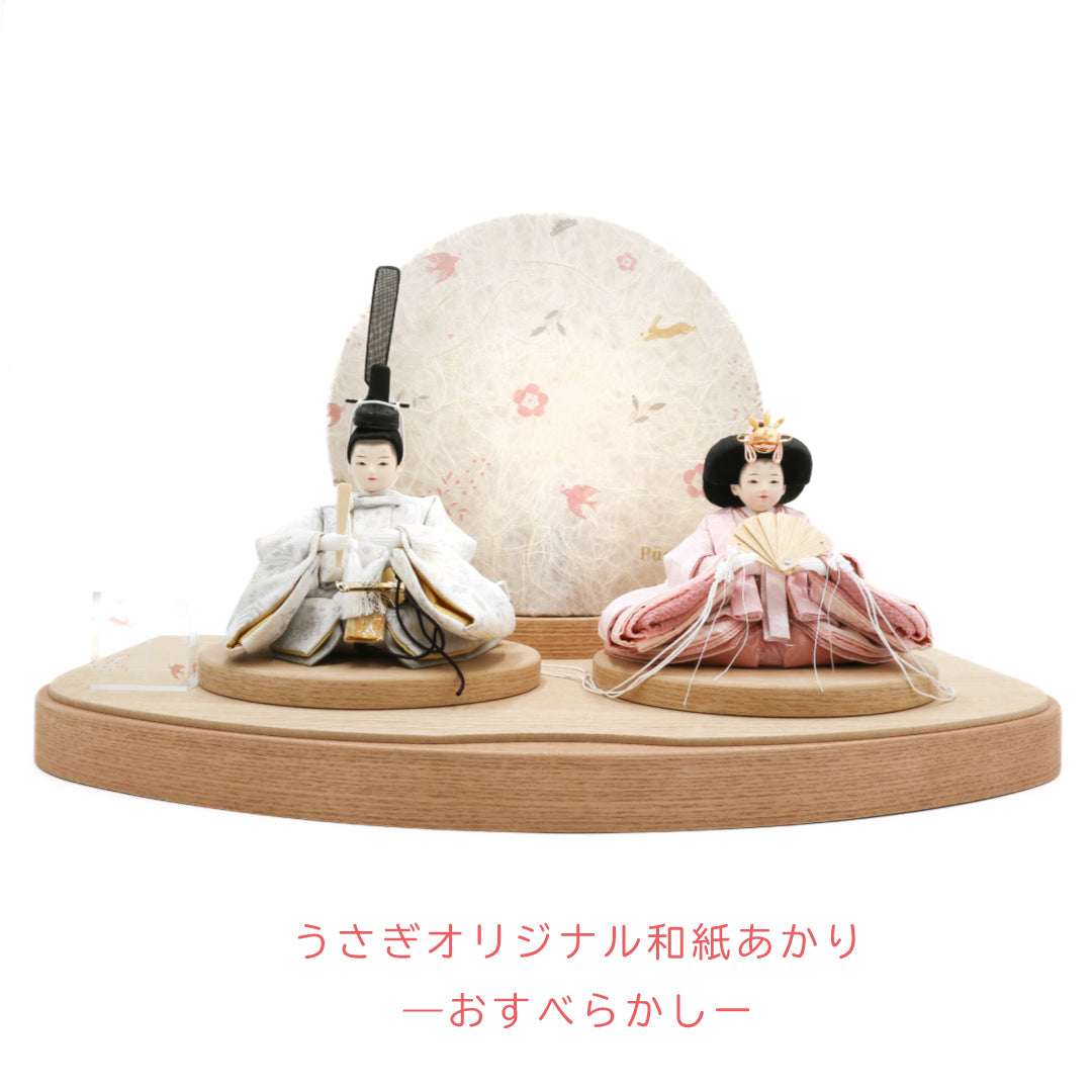 花ころも うさぎ 和紙あかり Puca プーカの衣装着【数量限定】