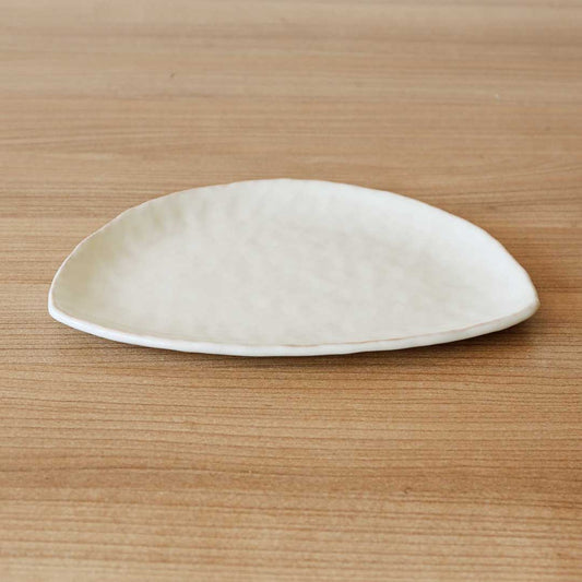 8치수 접시 현유백 도자기 삼림