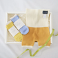 Colorful baby shower gift set 