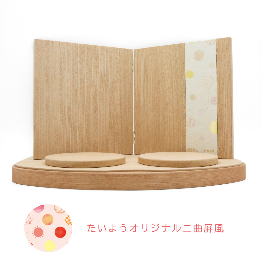 [Limited Quantity] Puca Hanakoromo-Noshime Original Folding Screen Set (Puca costume) 