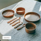 天然木 子ども食器 9点セット　食器セット