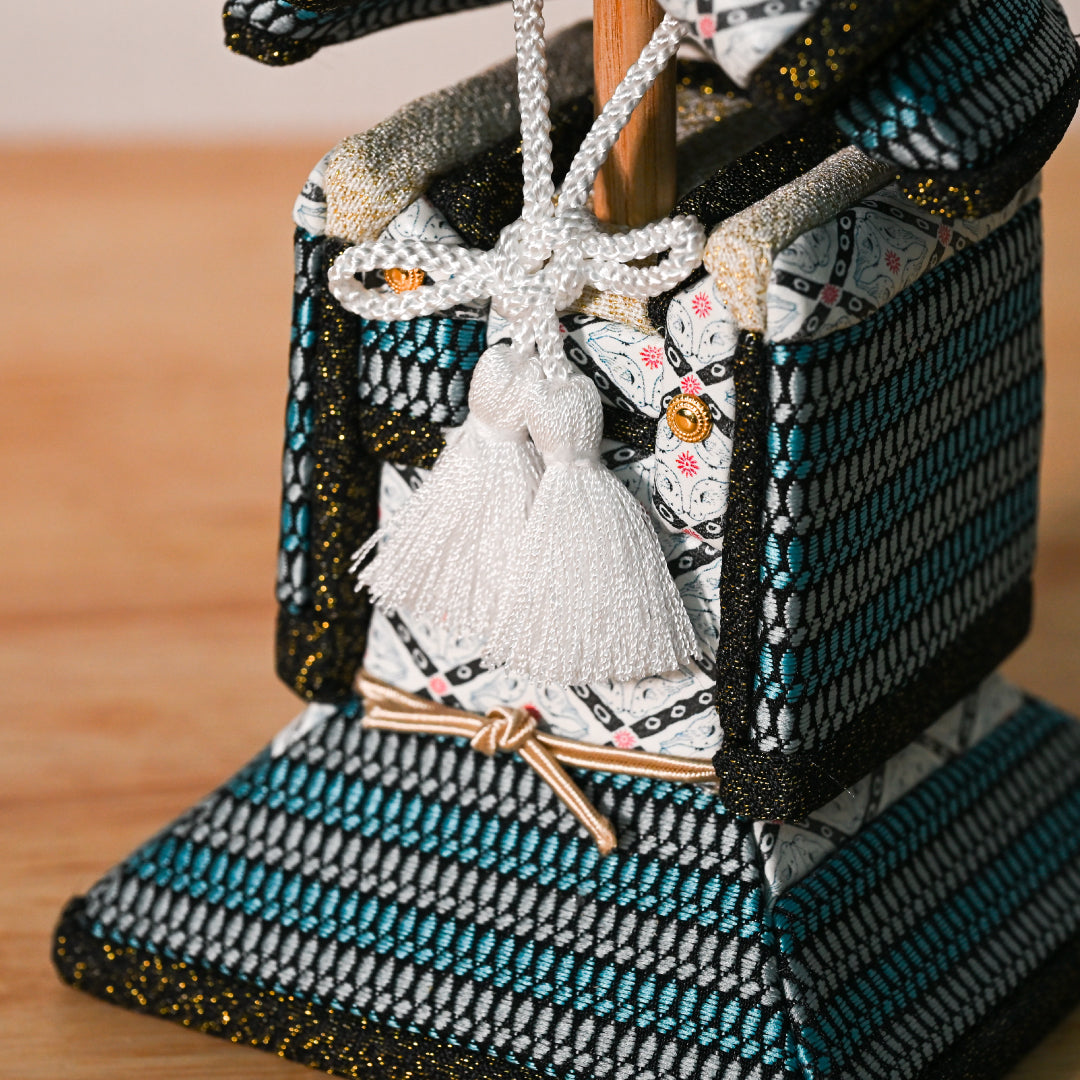 木目込人形【誉鎧】 ＜蒼月-sogetsu-＞　徳永監修　五月人形　